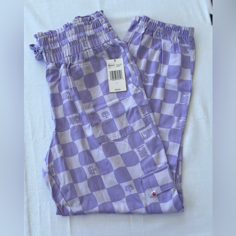 Juicy Couture Brand, Lilac Sky Color, Size S - Women Pants - Picture 4 of 11